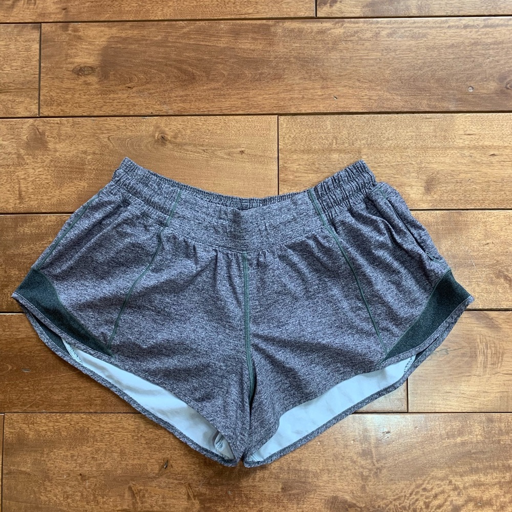 Hotty Hot Short Lululemon grey shorts